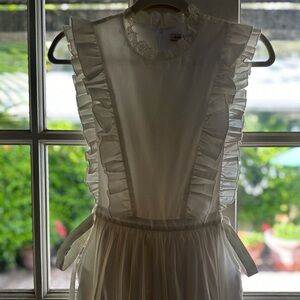 Sandy Liang Mott ruffled midi dress